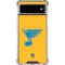 NHL St. Louis Blues Solid Background Google Pixel 6 Clear Case